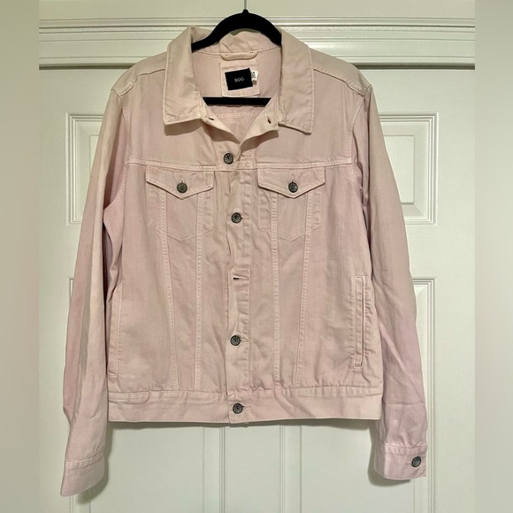 Urban Outfitters BDG PINK Denim Jacket L - Picture 1 of 5